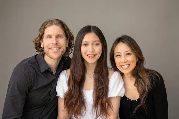 Dr. Sophia Updike with her family