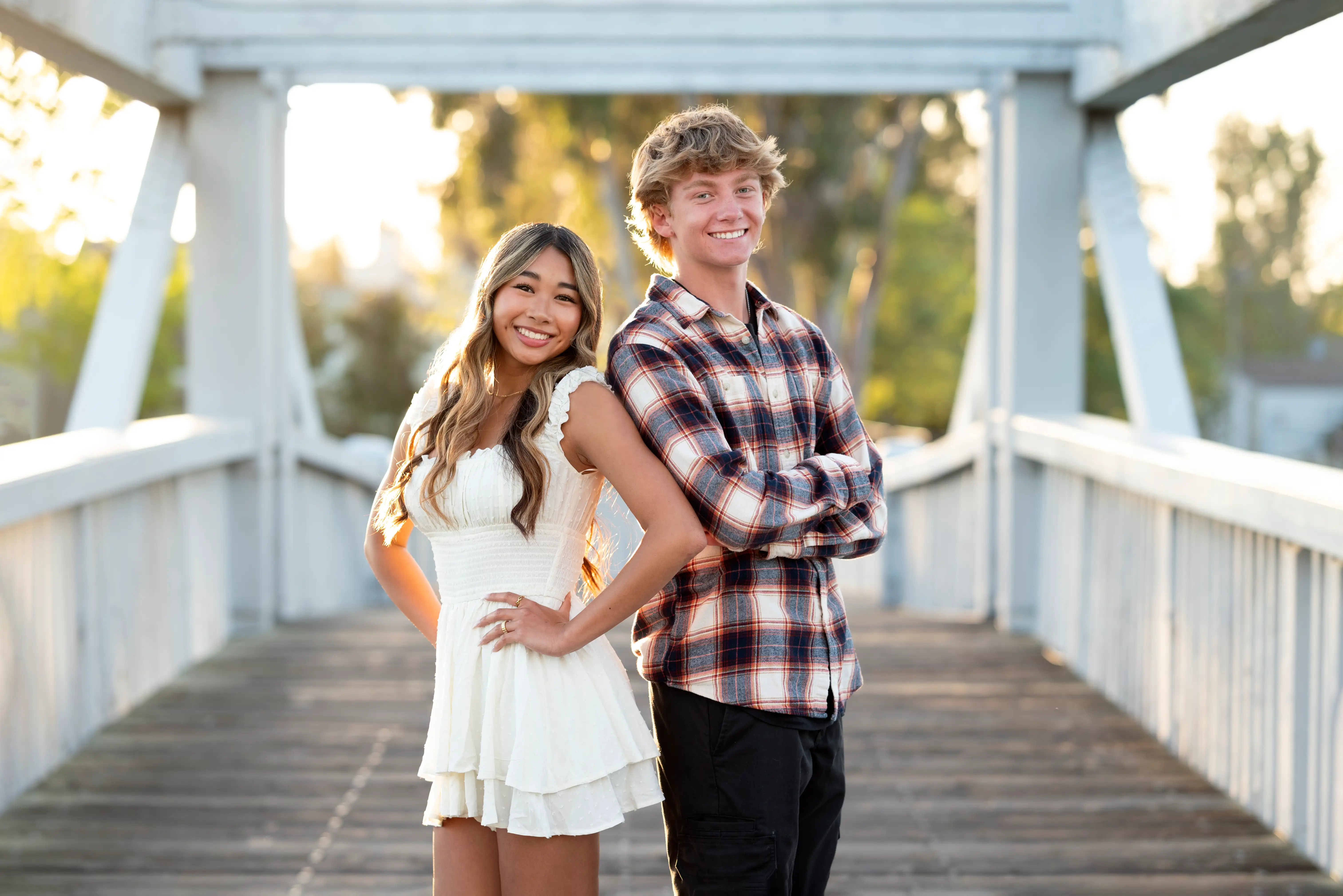 Smiling patients showing confident smiles